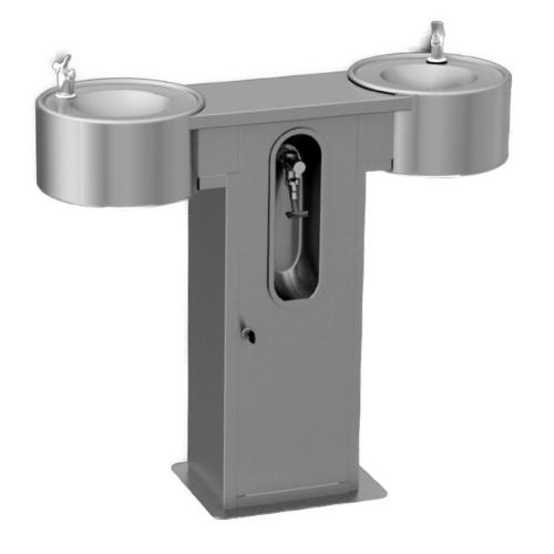 Bebedero de agua doble para oficina